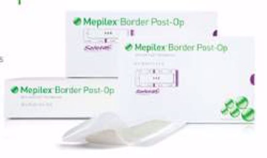 Picture of DRESSING BORDER MEPILEX POST OP 4X6 (10/BX 10BX/CS)