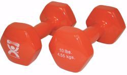 Picture of DUMBBELL VINYL-COATED IRON ORG 10LB