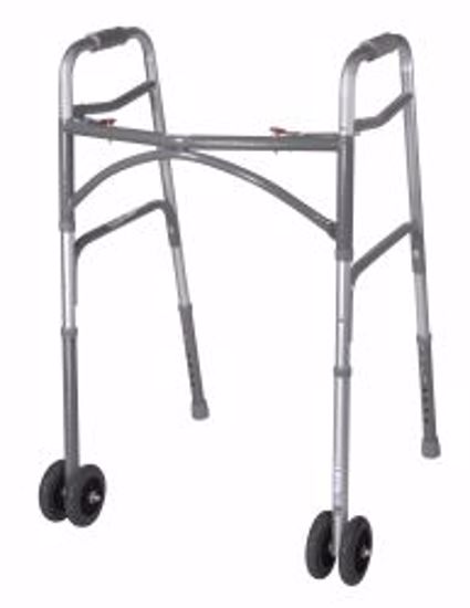 Picture of WALKER FOLDING STEEL W/WHLS HVY DUTY ADLT 500LB (2/CS)