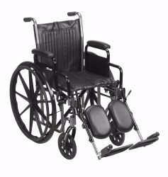 Picture of WHEELCHAIR DDA ELR 16" 250LBS
