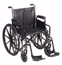 Picture of WHEELCHAIR DDA SF 20" 350LBS