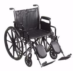 Picture of WHEELCHAIR DDA ELR 20" 350LBSS