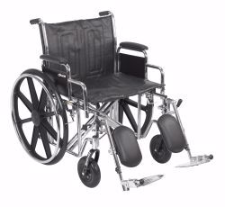 Picture of WHEELCHAIR HD DUAL CROSS BRACE DDA ELR 22" 450LBS