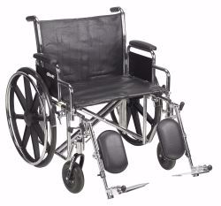 Picture of WHEELCHAIR HD DUAL CROSS BRACE DDA ELR 24" 450LBS