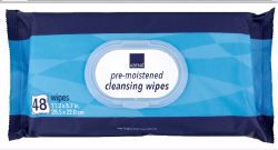 Picture of WIPE CLEANSING INCONT ABENA PRE-MOISTENED (48/PK 12PK/CS)