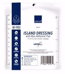 Picture of DRESSING ISLAND W/NON-ADH PADSTR LF 3"X4" (25/CT 10CT/CS)