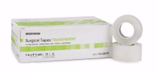Picture of TAPE SIL ADHSV TRANSP PLAS LF1"X5.5YDS (12RL/BX 10BX/CS)