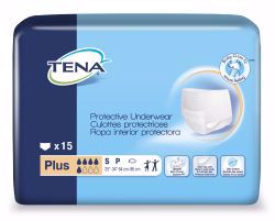 Picture of UNDERWEAR INCONT TENA PROTECTIVE PLUS SZ SM (15/BG 4BG/CS)