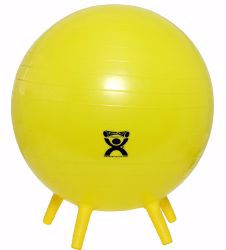 Picture of BALL EXER CANDO FEET INFLATABLE YLW 17.7