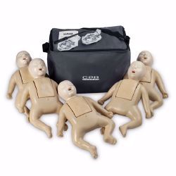 Picture of MANIKIN CPR TRAINING PRACTICETAN INF (5/PK)