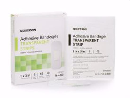 Picture of BANDAGE ADHSV SHR SILICONE STRIP 1" X 3" (10/BX 32BX/CS)