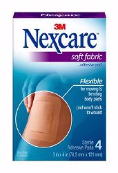 Picture of PAD ADH NEXCARE SOFT FABRIC 3"X4" (4/PK 12PK/BX)