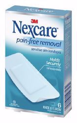 Picture of BANDAGE ADH NEXCARE SENSITIVESKIN KNEE/ELBOW (6/PK 24PK/BX