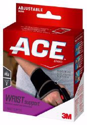 Picture of WRIST SUPPORT ACE ADJ BLK ONE-SIZE (12/BX)