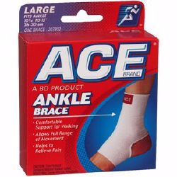 Picture of ANKLE SUPPORT ACE COMPRESSIONKNITTED LG (6PR/CS)