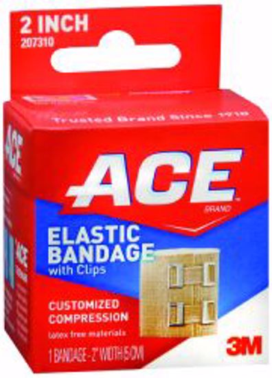 Picture of BANDGE ELAS ACE ANTIMICROBIAL2" W/CLIP (72/CS)