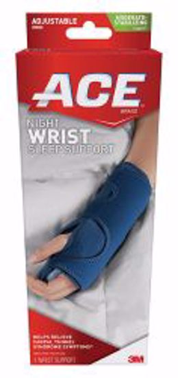 Picture of WRIST SUPPORT ACE NIGHT SLEEPADJ ONE-SIZE NAVY BLU (12/BX)