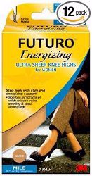 Picture of PANTYHOSE ENERGIZING ULTRA SHEER FRENCH CUT NUDE LG (12PR/B