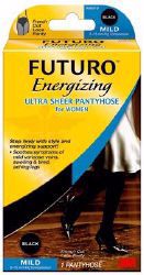 Picture of PANTYHOSE ENERGIZING ULTRA SHEER FRENH CUT BLK MED (12PR/BX