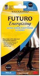 Picture of PANTYHOSE ULTRA SHEER FRENCH CUT BLK MILD WMN (12PR/BX)