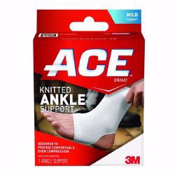 Picture of ANKLE SUPPORT ACE COMPRESSIONKNITTED MED (6PR/CS)