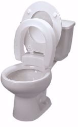 Picture of SEAT TOILET HINGED ELEVATED STD