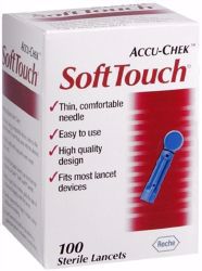 Picture of LANCET ACCU-CHEK SOFT TOUCH (100/BX 12BX/CS)