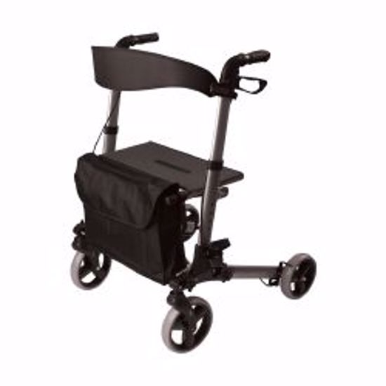 Picture of ROLLATOR HEALTHSMART GATEWAY FOLDING TITANIUM