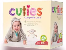 Picture of DIAPER BABY CUTIES COMPLETE CARE SZ3 (180/CS)