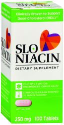 Picture of SLO-NIACIN TAB 250MG C/R (100/BT)