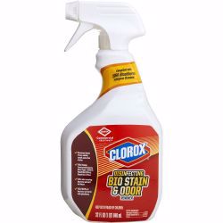 Picture of DISINFECTANT CLOROX BIO STAIN& ODOR REMOVER SPRAY 32OZ (9/C