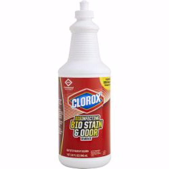 Picture of DISINFECTANT CLOROX BIO STAIN& ODOR RMVR PULL-TOP 32OZ (6/C