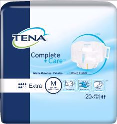 Picture of BRIEF TENA COMPLETE+CARE WETNESS INDICATOR MED (24/BG 3BG/C