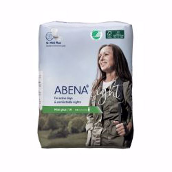 Picture of PAD LINER INCONT ABENA LIGHT MINI PLUS 1A (16/BG 16BG/CS)