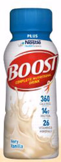 Picture of BOOST PLUS VERY VANILLA 8OZ (12/PK 2PK/CS)