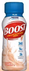 Picture of BOOST PLUS CREAMY STRAWBERRY 8OZ (6/PK 4PK/CS)