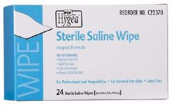 Picture of WIPE ISOTONIC SALINE STR 6"X4" (24/BX 24BX/CS)