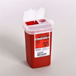 Picture of CONTAINER SHARPS RED W/LID 1QT (100/CS)8900 KENDAL