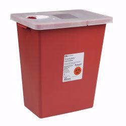 Picture of CONTAINER SHARPS RED W/LID 8GL (10/CS) KENDAL