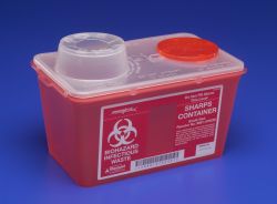 Picture of CONTAINER SHARPS RED SM 4QT(40CS)676038 KENDAL