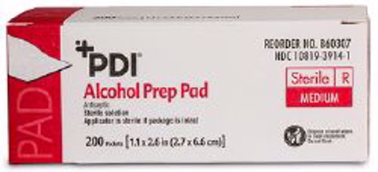 Picture of PAD ALCOHOL PREP STR MED (200/BX)