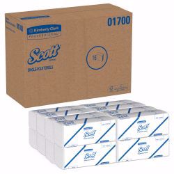 Picture of TOWEL PAPER SNGL-FOLD WHT (16PK/CS) 1700 KIMCON