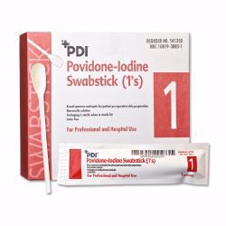 Picture of SWABSTICK PVP PREP 1'S (50/BX)