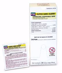 Picture of WIPE SANICLOTH GERMICIDE 11 3/4"X11 1/2" (50/SL)