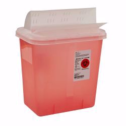 Picture of CONTAINER SHARPS RED 2GL (20/CS) KENDAL