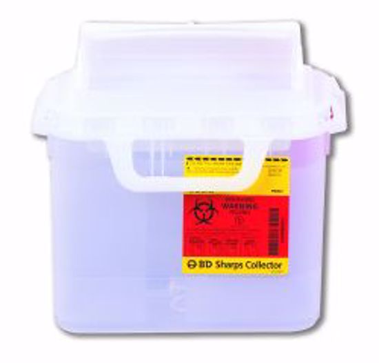 Picture of CONTAINER SHARPS SIDE PEARL 5.4QT (20/CS)