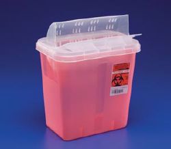 Picture of CONTAINER SHARPS UNWNDR 3GL RED (10/CS) KENDAL