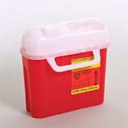Picture of CONTAINER SHARPS SIDE-ENTRY RED 5.4QT (20/CS)