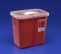 Picture of CONTAINER TRANSP RED/CLR LID 2GL (20/CS) KENDAL