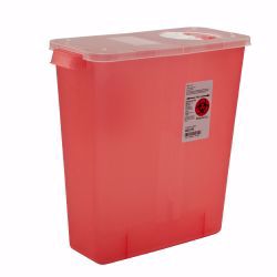Picture of CONTAINER TRANSPARENT RED 3GL(10/CS) KENDAL